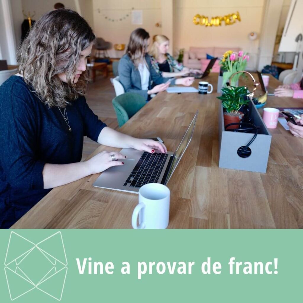 Treballar en un coworking