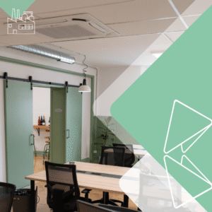 La Gelidense Coworking & Cocreating a Gelida, Alt Penedès ofereix espais de lloguer a professionals