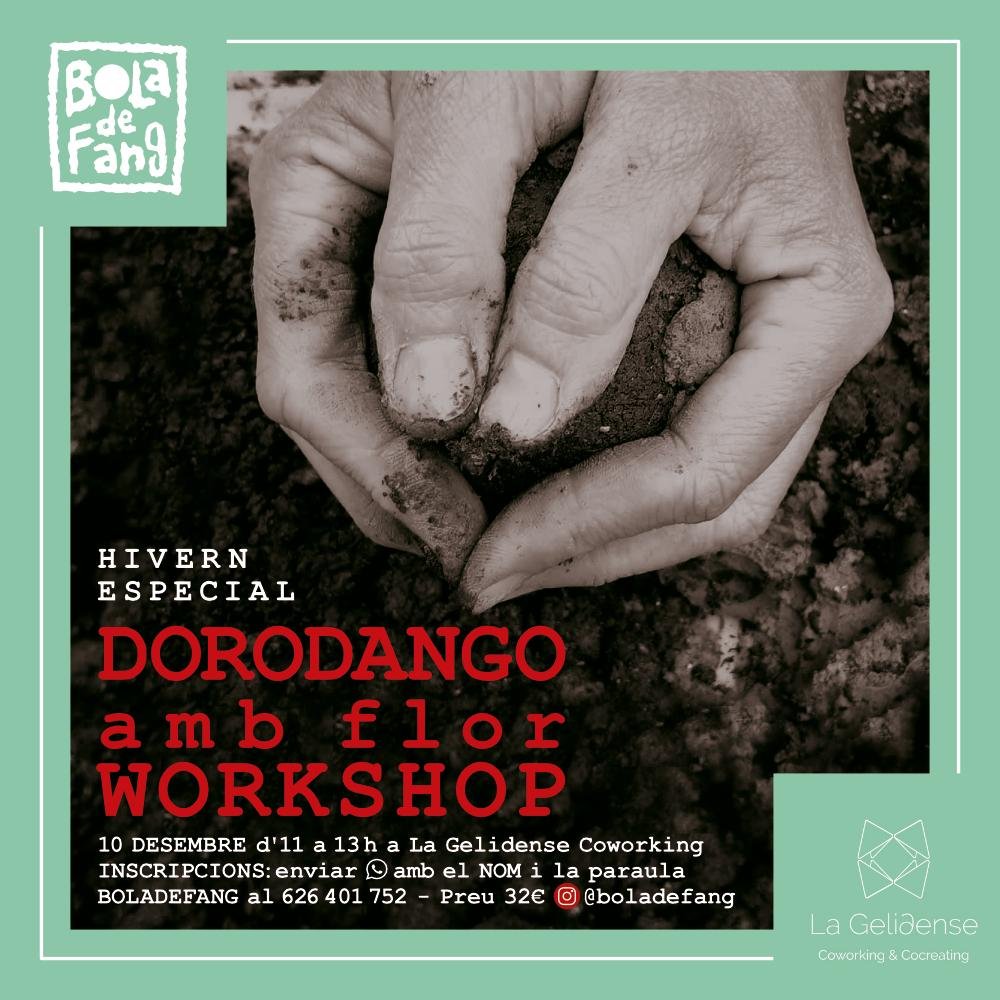 Taller de Dorodango en flor